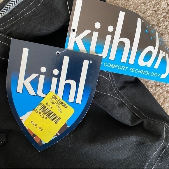 Kuhl Women's Cabo Capri Size L Black Soft Comfort Outdoor - Picture 9 of 13